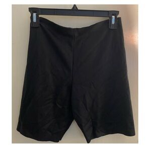 black biker shorts
